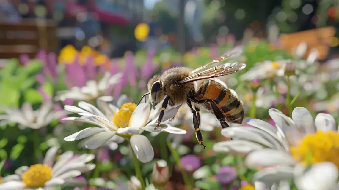 Traits distinctifs : abeilles vs guêpes dans l’écosystème urbain