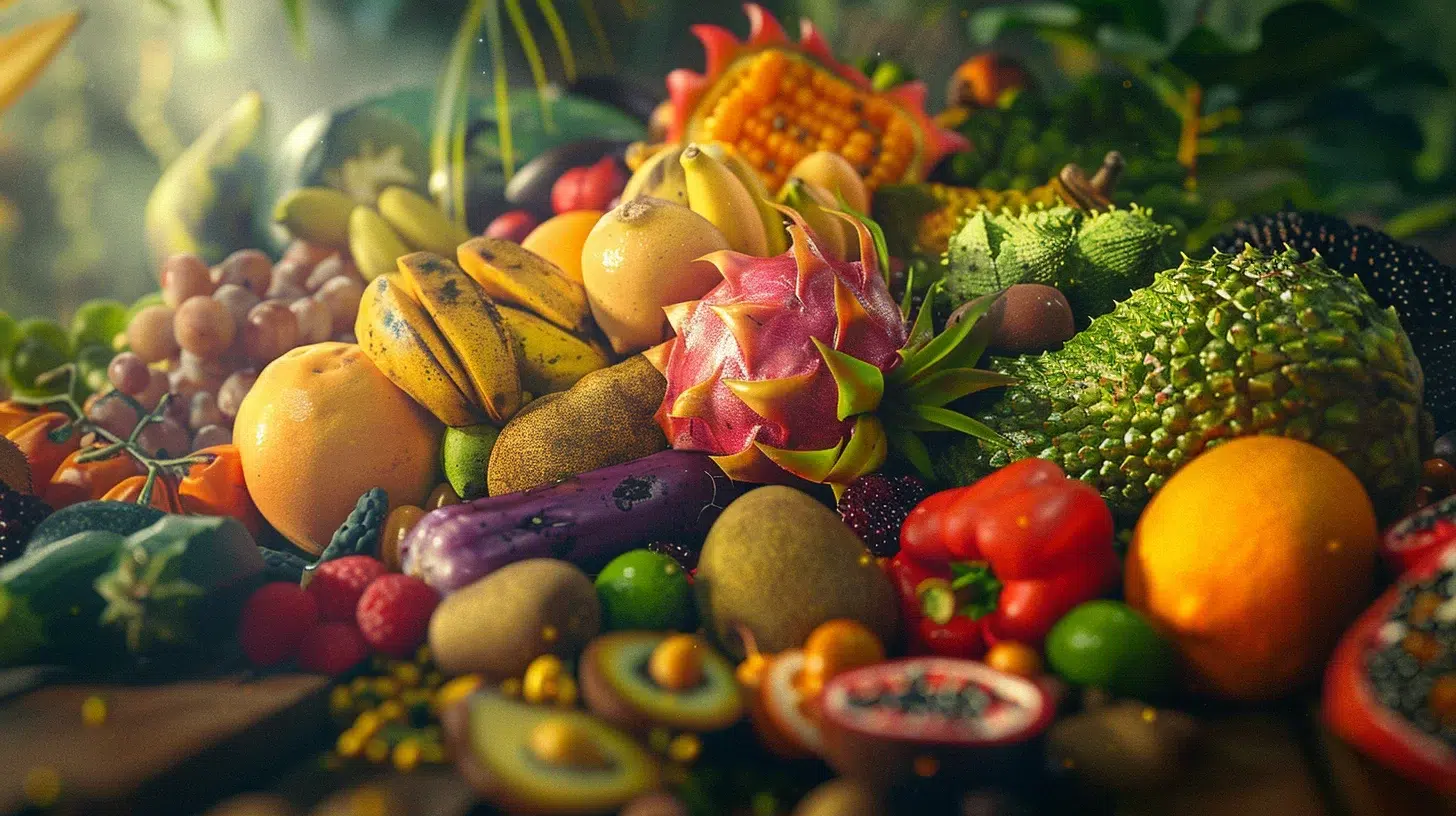 fruits et légumes exotiques