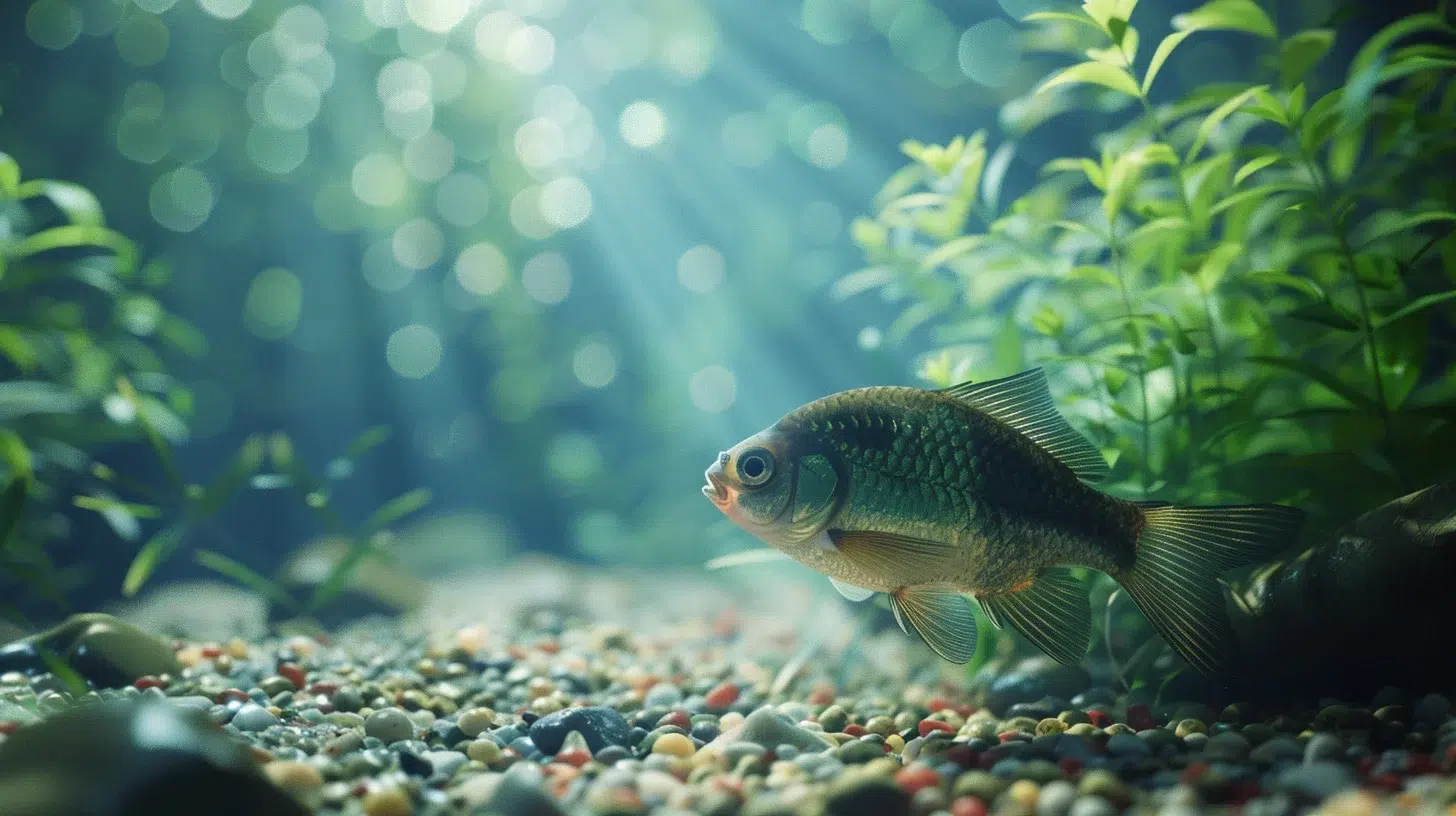 poisson choisit de s'isoler